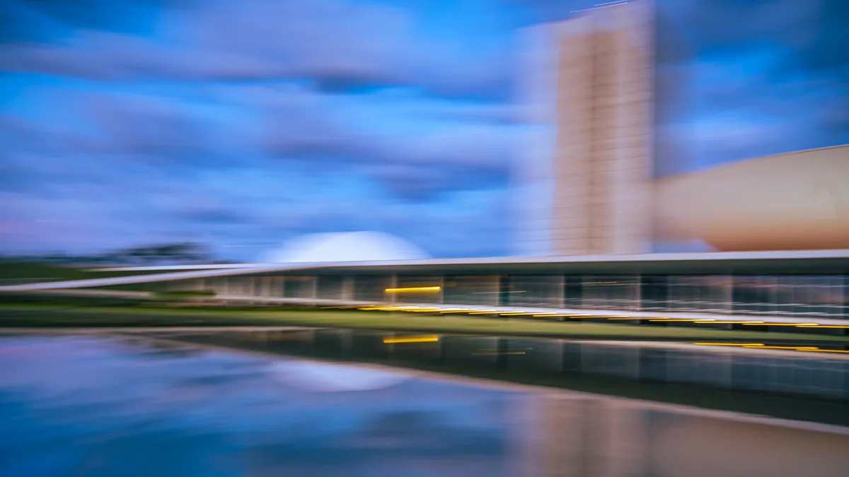 Congresso Nacional, em Brasília. Fotografia de Sidney Pereira